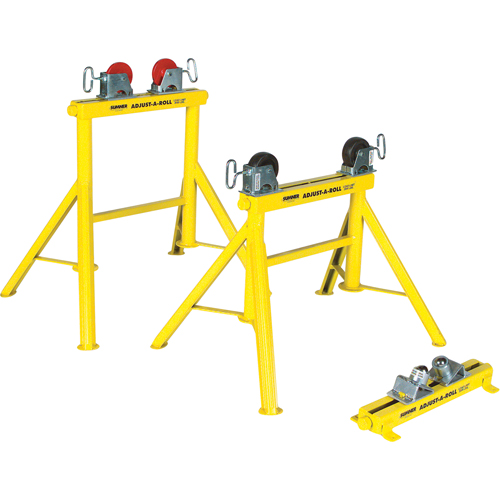 Adjust-A-Rolls&reg; Stand, 1000 lbs. Load Capacity, 36" Pipe Capacity Distribution Élite MP