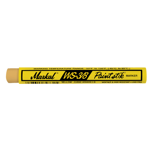 WS-3/8 Paintstik&reg; Paint Marker, Solid Stick, Yellow Distribution Élite MP
