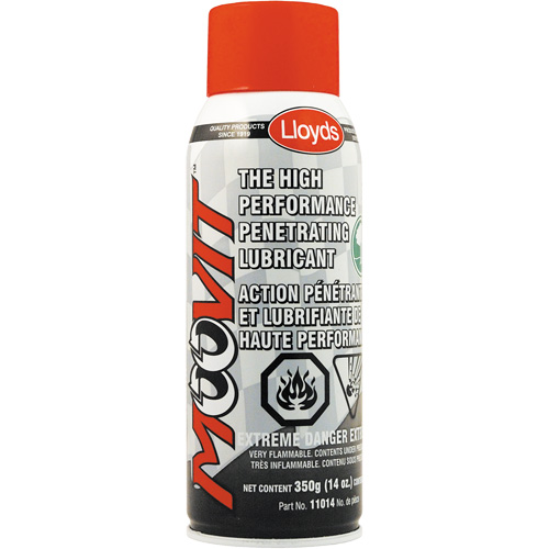 Moovit High Performance Lubricant, Aerosol Can, 350 g Distribution Élite MP