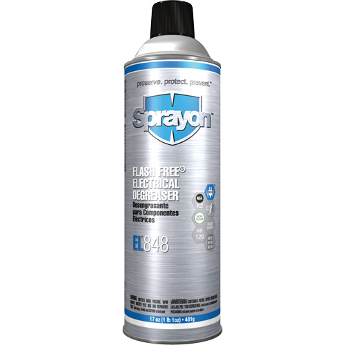 EL848 Flash Free&reg; Electrical Degreaser, Aerosol Can Distribution Élite MP