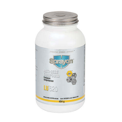 Compos&eacute; antigrippage LU620, 454 g, Bouteille &agrave; dessus brosse, 2200°F (1204°C) Temp max. Distribution Élite MP