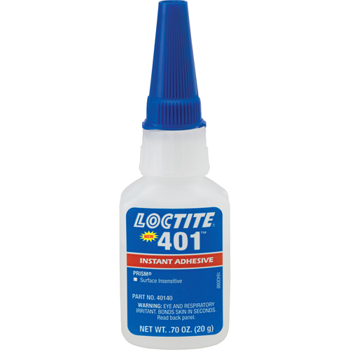 Prism 401 Instant Adhesive, Clear, Bottle, 20 g Distribution Élite MP