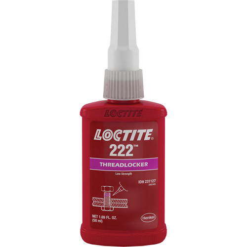 Adh&eacute;sif frein-filet 222, Mauve, Basse, 50 ml, Bouteille Distribution Élite MP
