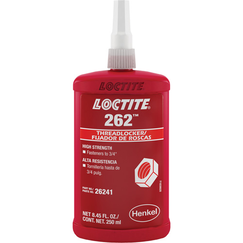 Compos&eacute; de blocage 262, Rouge, &eacute;lev&eacute;, 250 ml, Bouteille Distribution Élite MP