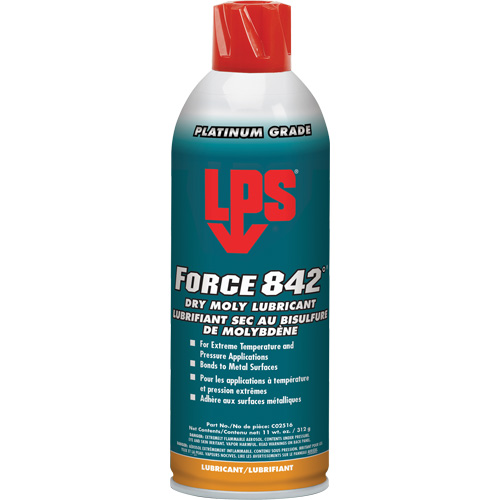Lubrifiant sec au Moly Force 842°, Canette a&eacute;rosol Distribution Élite MP