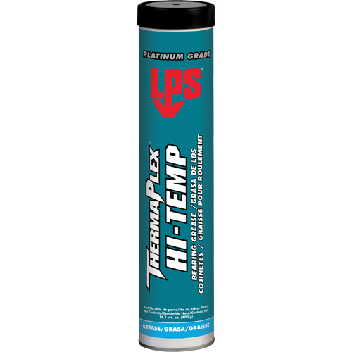 ThermaPlex&reg; Hi-Temp Bearing Grease, 400 g, Cartridge, 536°F (280°C) Max. Temperature Distribution Élite MP