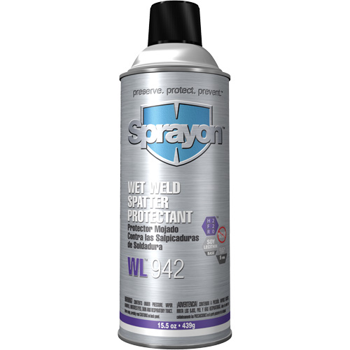 Liquide anti-&eacute;claboussures pour soudeurs WL942, A&eacute;rosol Distribution Élite MP