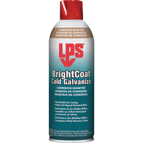 Bright Coat Cold Galvanised Corrosion Inhibitors, Aerosol Can Distribution Élite MP