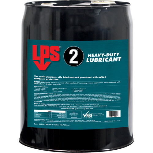 Lubrifiant surpuissant 2, Seau Distribution Élite MP