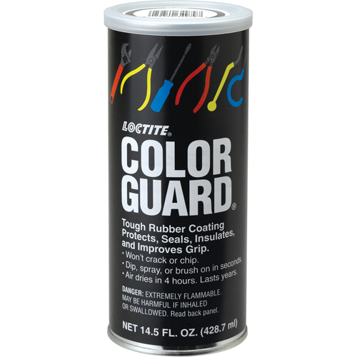 Rev&ecirc;tement de caoutchouc robuste Color Guard, Rouge, 14,5 oz liq., Canette Distribution Élite MP