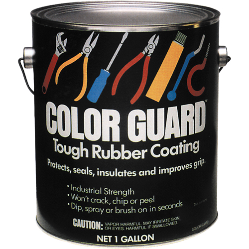 Color Guard Tough Rubber Coating, Red, Gallon Distribution Élite MP