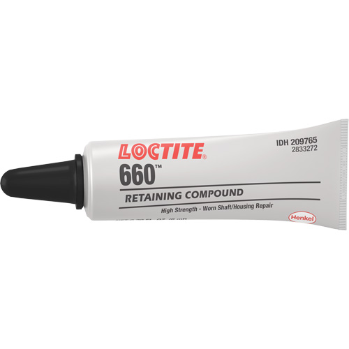 Quick Metal 660 Press Fit Repair Retaining Compound, 6 ml, Tube, Silver Distribution Élite MP