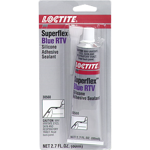 Superflex RTV Silicone Adhesive Sealant, Tube, Blue Distribution Élite MP