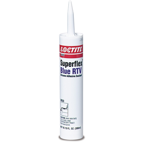 Superflex RTV Silicone Adhesive Sealant, Cartridge, Blue Distribution Élite MP