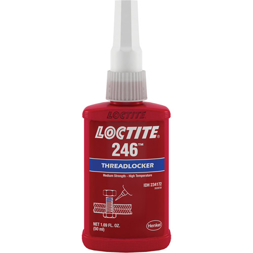 Compos&eacute; de blocage haute temp&eacute;rature 246, Bleu, Moyen, 50 ml, Bouteille Distribution Élite MP
