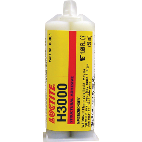Speedbonder H3000 Structural Adhesive, Two-Part, Dual Cartridge, 76 g., Cream Distribution Élite MP