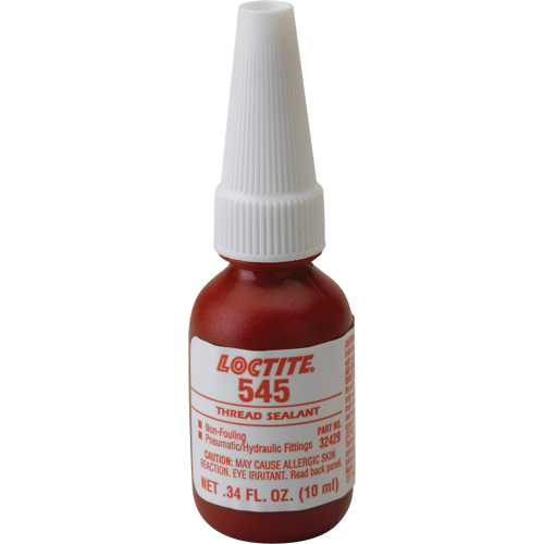 Scellant &agrave; filets 545 hydraulique/pneumatique, Bouteille, 10 ml, -54° C - 149° C/-65° F - 300° F Distribution Élite MP