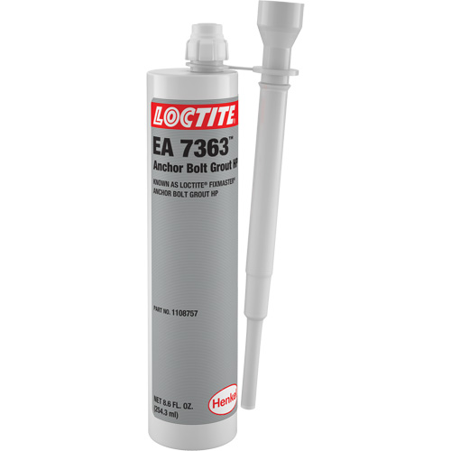 EA 7363 Fixmaster&reg; Anchor Bolt Grout HP, Cartridge Distribution Élite MP