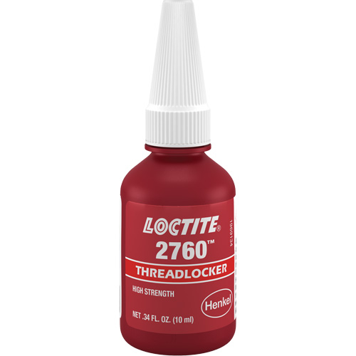Threadlocker 2760 Instant Adhesive, Red, High, 10 ml, Bottle Distribution Élite MP