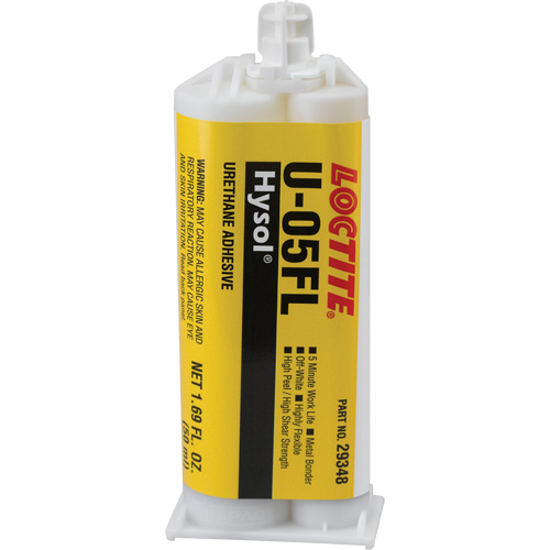 Hysol U-05FL Urethane Adhesive, Two-Part, Dual Cartridge, 90 g., Off-White Distribution Élite MP