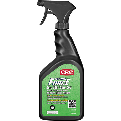 HydroForce&reg; Zero VOC General Purpose Cleaners, 946 ml, Trigger Bottle Distribution Élite MP