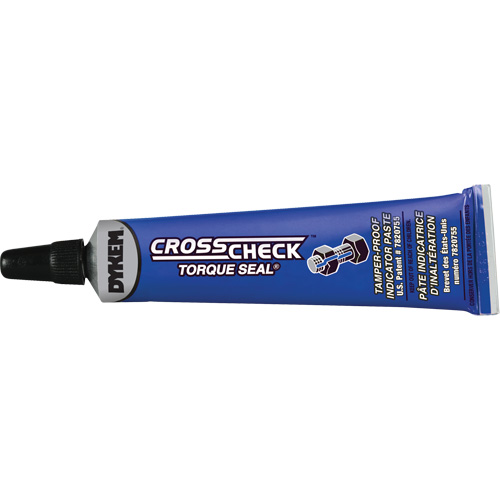 Cross Check Torque Seal&reg; Tamper-Proof Indicator Paste, 1 fl. oz., Tube, Blue Distribution Élite MP