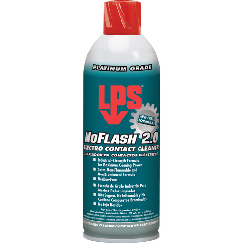 NoFlash&reg; 2.0 Electro Contact Cleaners, Aerosol Can Distribution Élite MP