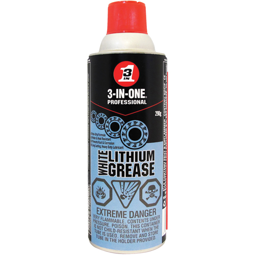 3-IN-1&reg; White Lithium Grease, Aerosol Can Distribution Élite MP