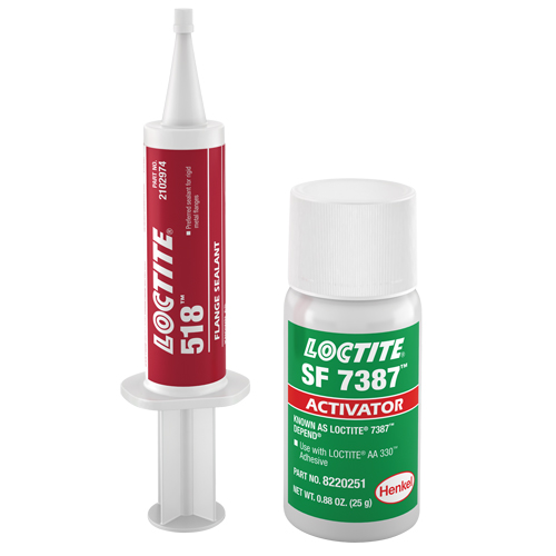 Scellant &agrave; collerettes 518, Seringue, Rouge Distribution Élite MP