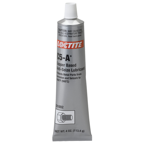 Anti-blocage cuivre Loctite LB 8008, 4 oz, Tube, 1800°F (982°C) Temp&eacute;rature max. Distribution Élite MP