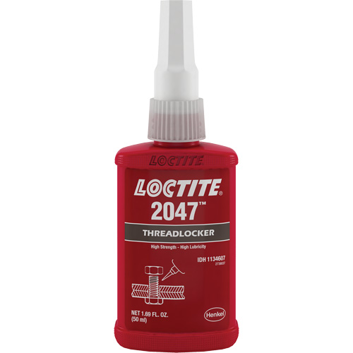 2047 Threadlocker, Black, High, 50 ml, Bottle Distribution Élite MP