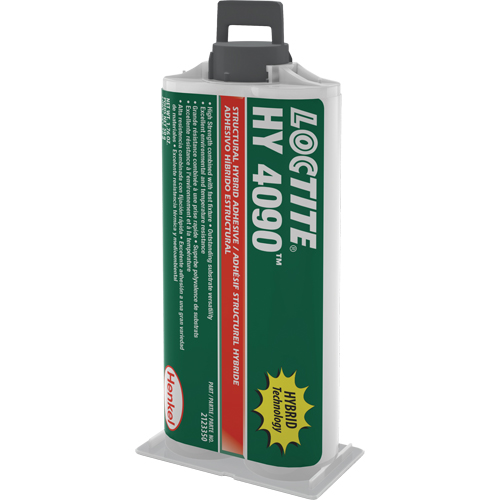 HY 4090 Structural Repair Hybrid Adhesive, Two-Part, Dual Cartridge, 50 g, Off-White Distribution Élite MP