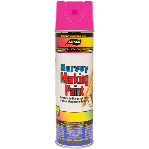 Solvent-Based Marking Paint, 17 oz., Aerosol Can Distribution Élite MP