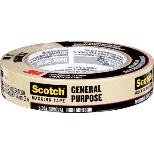 Ruban-cache &agrave; usage g&eacute;n&eacute;ral 2020 Scotch 2020, 24 mm (1") x 55 m (180'), Havane Distribution Élite MP