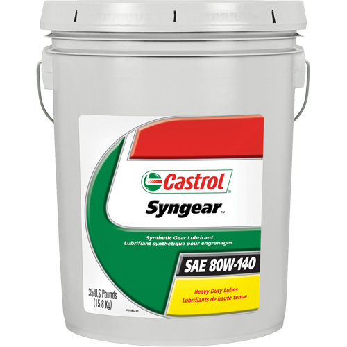 Lubrifiant pour engrenages Syngear 3751 80W140, Seau Distribution Élite MP