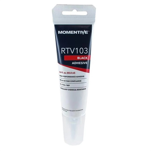 Momentive Silicone Sealant, Tube, Black Distribution Élite MP