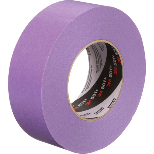 501+ Specialty High-Temperature Masking Tape, 36 mm (1-1/2") x 55 m (180'), Purple Distribution Élite MP