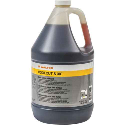 Coolcut S-30 Water-Miscible Cutting Lubricant, Jug Distribution Élite MP