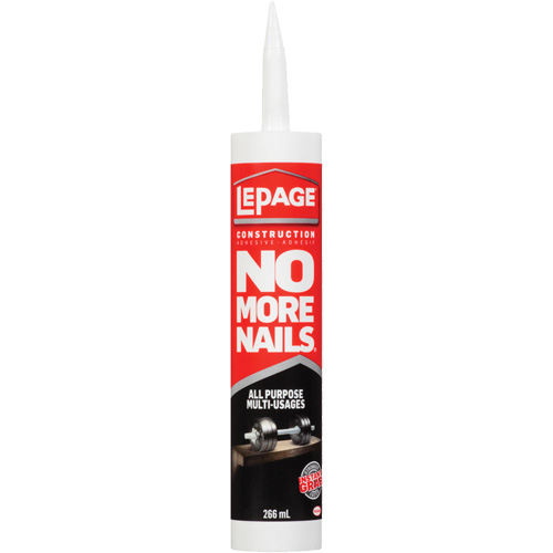 Adh&eacute;sif de construction multi-usages No More Nails Distribution Élite MP