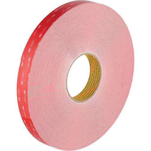 Ruban VHB, 32,9 m (108') lo x 1117,6 mm (44") la, 0,028 mm, Acrylique Distribution Élite MP