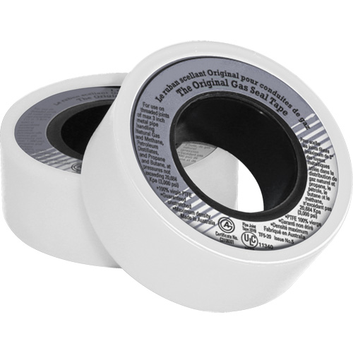 Ruban d'&eacute;tanch&eacute;it&eacute; pour filet en PTFE, 480" lo x 3/4" la, Blanc Distribution Élite MP