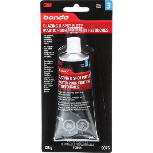 Bondo&reg; Glazing & Spot Putty, 4.5 oz., Tube Distribution Élite MP