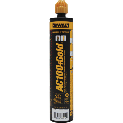 AC100+ Gold&reg; Adhesive Anchoring System Distribution Élite MP
