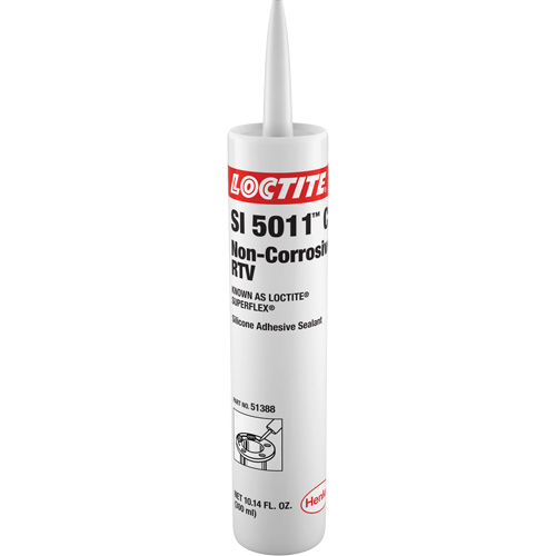 Silicone non corrosive &agrave; vulcanisation &agrave; la temp&eacute;rature de la pi&egrave;ce Superflex SI 5011CL, Cartouche, Transparent Distribution Élite MP