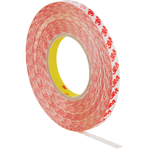 Double-Sided Adhesive Tape, Polyester, 12 mm (0.47") W x 50 m (164') L, 8 mils Thick Distribution Élite MP