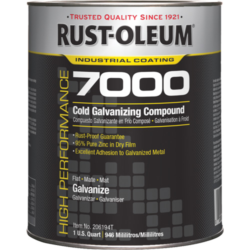 High-Performance 7000 System Cold Galvanizing Compound, Can Distribution Élite MP