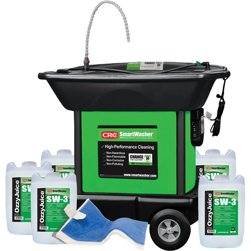 SmartWasher SW-337 Mobile Heavyweight Part Washer Kit Distribution Élite MP