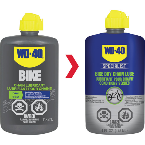 Bike Dry Chain Lubricant, Bottle Distribution Élite MP