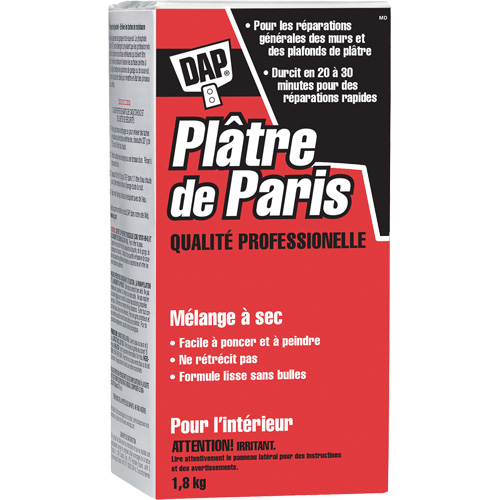 M&eacute;lange sec de pl&acirc;tre de Paris, 2 kg, Boîte Distribution Élite MP
