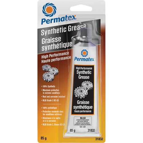 Graisse synth&eacute;tique Permatex pour usages multiples, 85 g, Tube Distribution Élite MP